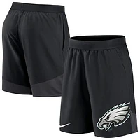 Men's Nike Black Philadelphia Eagles Stretch Performance Shorts