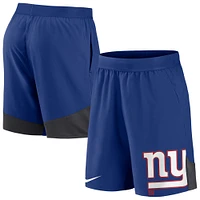 Men's Nike Royal New York Giants Stretch Performance Shorts