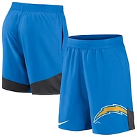 Men's Nike Powder Blue Los Angeles Chargers Stretch Performance Shorts