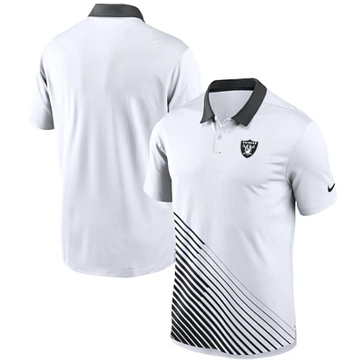 Men's Nike  White Las Vegas Raiders Vapor Performance Polo