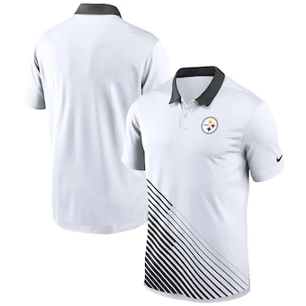 Men's Nike  White Pittsburgh Steelers Vapor Performance Polo