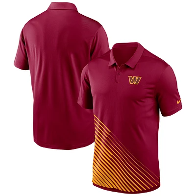 Men's Nike  Burgundy Washington Commanders Vapor Performance Polo