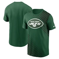 Men's Nike  Green New York Jets Yard Line Fashion Asbury T-Shirt