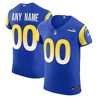 Men's Nike Royal Los Angeles Rams  Vapor F.U.S.E. Elite Custom Jersey