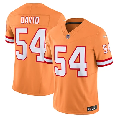 Men's Nike Lavonte David Orange Tampa Bay Buccaneers Vapor F.U.S.E. Limited Jersey