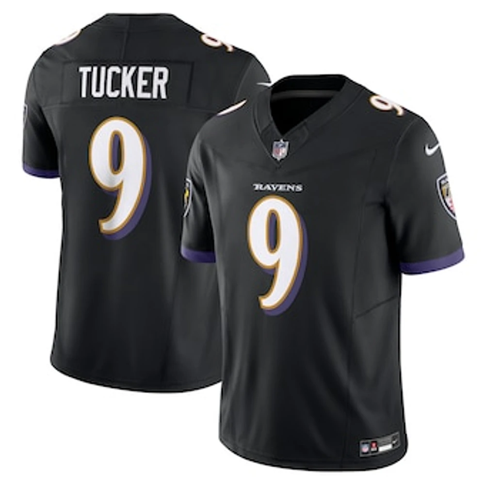 Men's Nike Justin Tucker Baltimore Ravens Vapor F.U.S.E. Limited Jersey