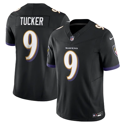 Men's Nike Justin Tucker Baltimore Ravens Vapor F.U.S.E. Limited Jersey