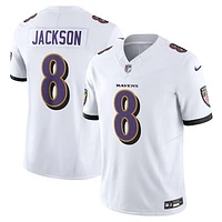 Men's Nike Lamar Jackson White Baltimore Ravens Vapor F.U.S.E. Limited Jersey