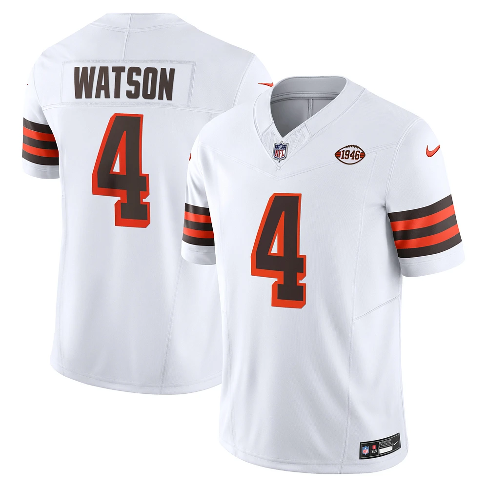 Men's Nike Deshaun Watson Cleveland Browns Vapor F.U.S.E. Limited Jersey