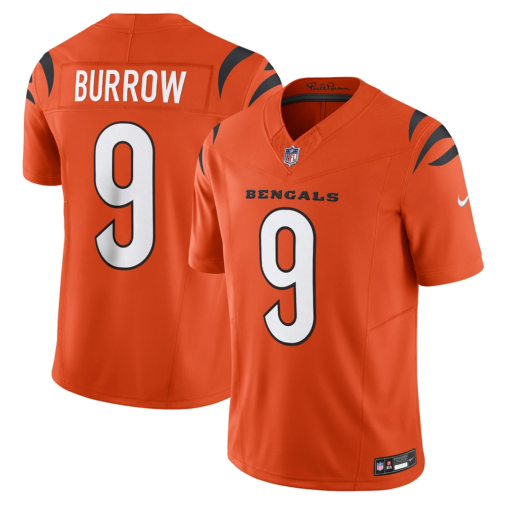 Men's Nike Joe Burrow Cincinnati Bengals Vapor F.U.S.E. Limited Jersey