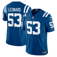 Men's Nike Shaquille Leonard Royal Indianapolis Colts Vapor F.U.S.E. Limited Jersey