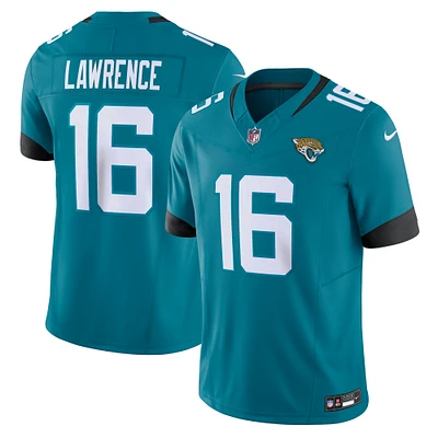 Men's Nike Trevor Lawrence Teal Jacksonville Jaguars Vapor F.U.S.E. Limited Jersey