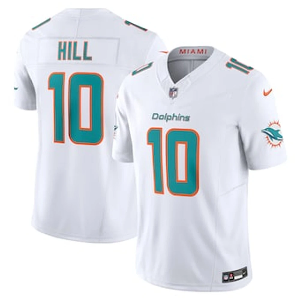 Men's Nike Tyreek Hill White Miami Dolphins Vapor F.U.S.E. Limited Jersey