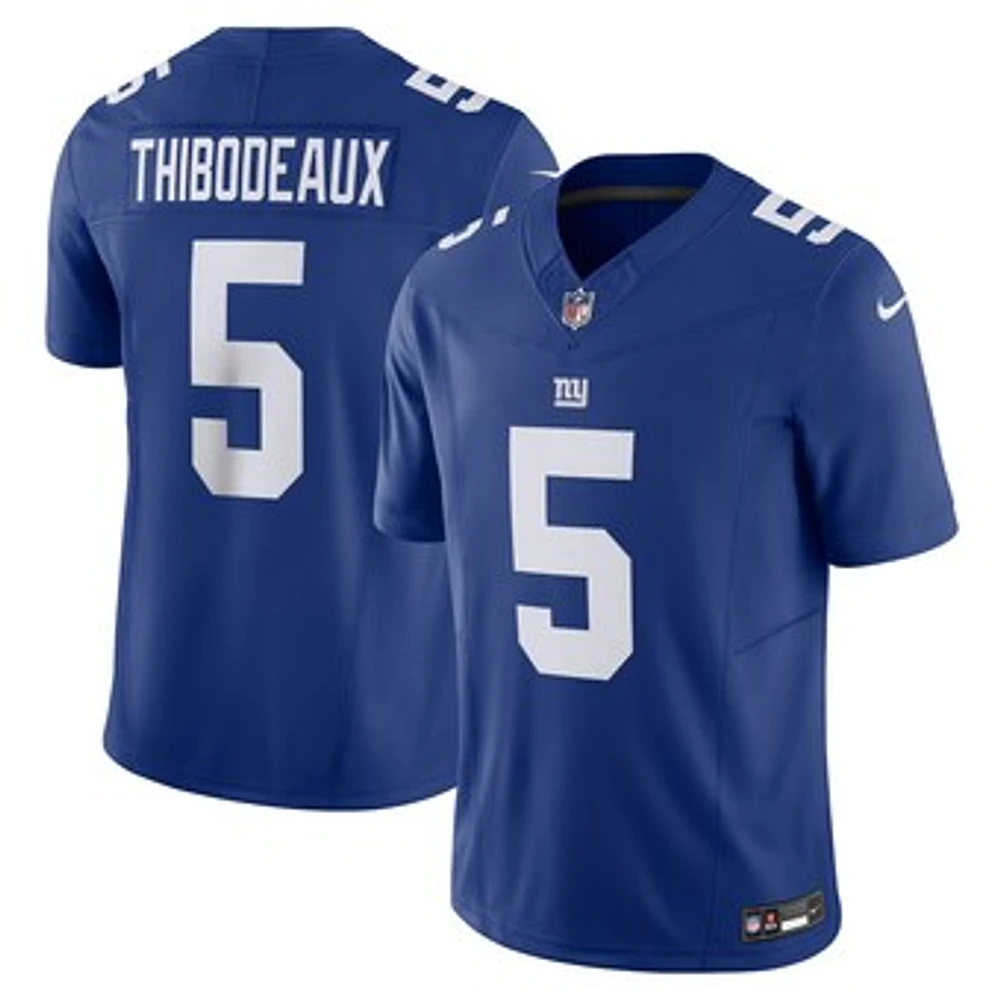 Men's Nike Kayvon Thibodeaux Royal New York Giants Vapor F.U.S.E. Limited Jersey