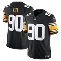 Men's Nike T.J. Watt Black Pittsburgh Steelers Vapor F.U.S.E. Limited Jersey