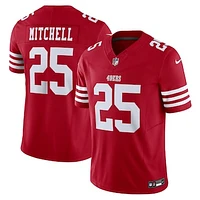 Men's Nike Elijah Mitchell Scarlet San Francisco 49ers Vapor F.U.S.E. Limited Jersey