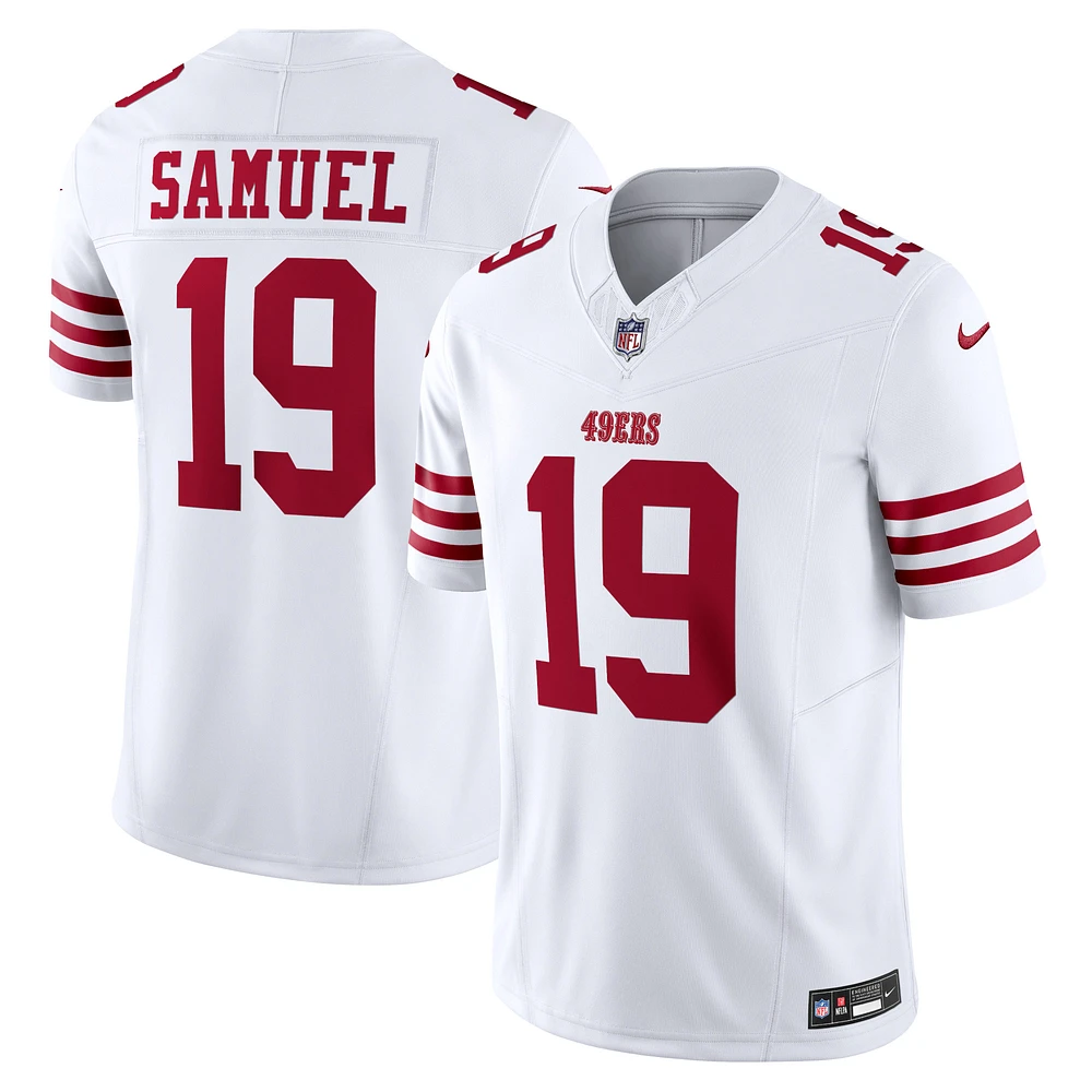 Men's Nike Deebo Samuel White San Francisco 49ers Vapor F.U.S.E. Limited Jersey