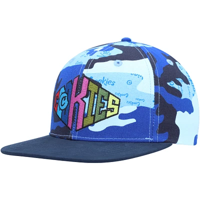 Men's Cookies /Camo Across the Board Snapback Hat