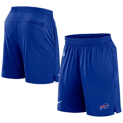 Men's Nike Royal Buffalo Bills Sideline Performance Shorts