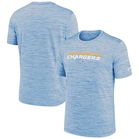 Men's Nike Powder Blue Los Angeles Chargers Team Sideline Velocity Performance - T-Shirt