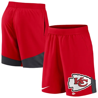 Men's Nike Red Kansas City Chiefs Team Shorts