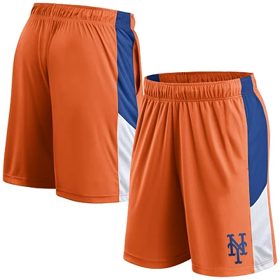 Men's Fanatics Orange New York Mets Primary Logo Shorts