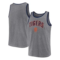 Men's Fanatics  Heather Gray Detroit Tigers Primary Tank Top