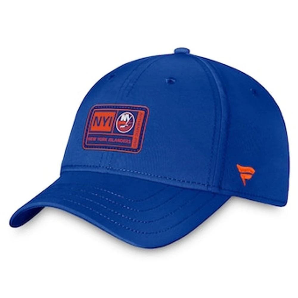 Men's Fanatics  Royal New York Islanders Authentic Pro Training Camp Flex Hat