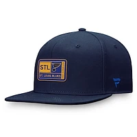 Men's Fanatics  Navy St. Louis Blues Authentic Pro Training Camp Snapback Hat