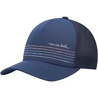 Men's TravisMathew Navy Buenos Dias Trucker Adjustable Hat