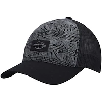 Men's TravisMathew Black Bay Islands Snapback Hat