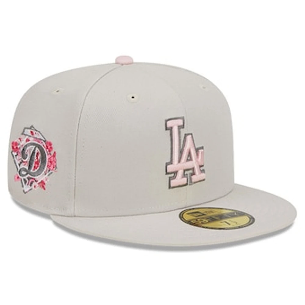 Men's New Era  Khaki Los Angeles Dodgers 2023 Mother's Day On-Field 59FIFTY Fitted Hat