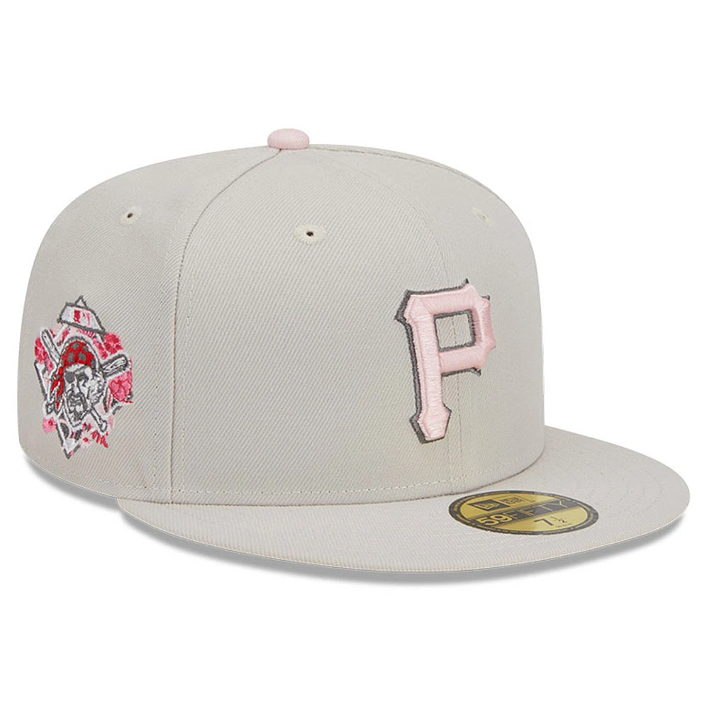 Men's New Era  Khaki Pittsburgh Pirates 2023 Mother's Day On-Field 59FIFTY Fitted Hat