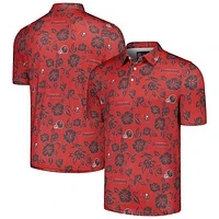 Men's Reyn Spooner Red Tampa Bay Buccaneers Pua Performance Polo