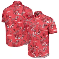 Men's Reyn Spooner Cardinal Arizona Cardinals Kekai Button-Up Shirt