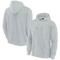 Unisex Fanatics Gray Miami Dolphins Elements Super Soft Fleece Pullover Hoodie