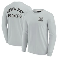 Unisex Fanatics Green Bay Packers Elements Super Soft Long Sleeve T-Shirt