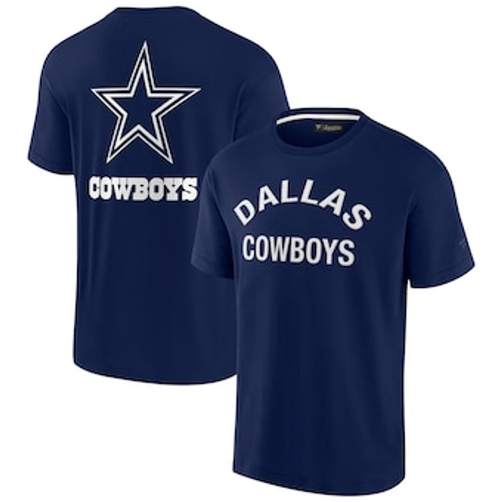 Unisex Fanatics Navy Dallas Cowboys Elements Super Soft Short Sleeve T-Shirt