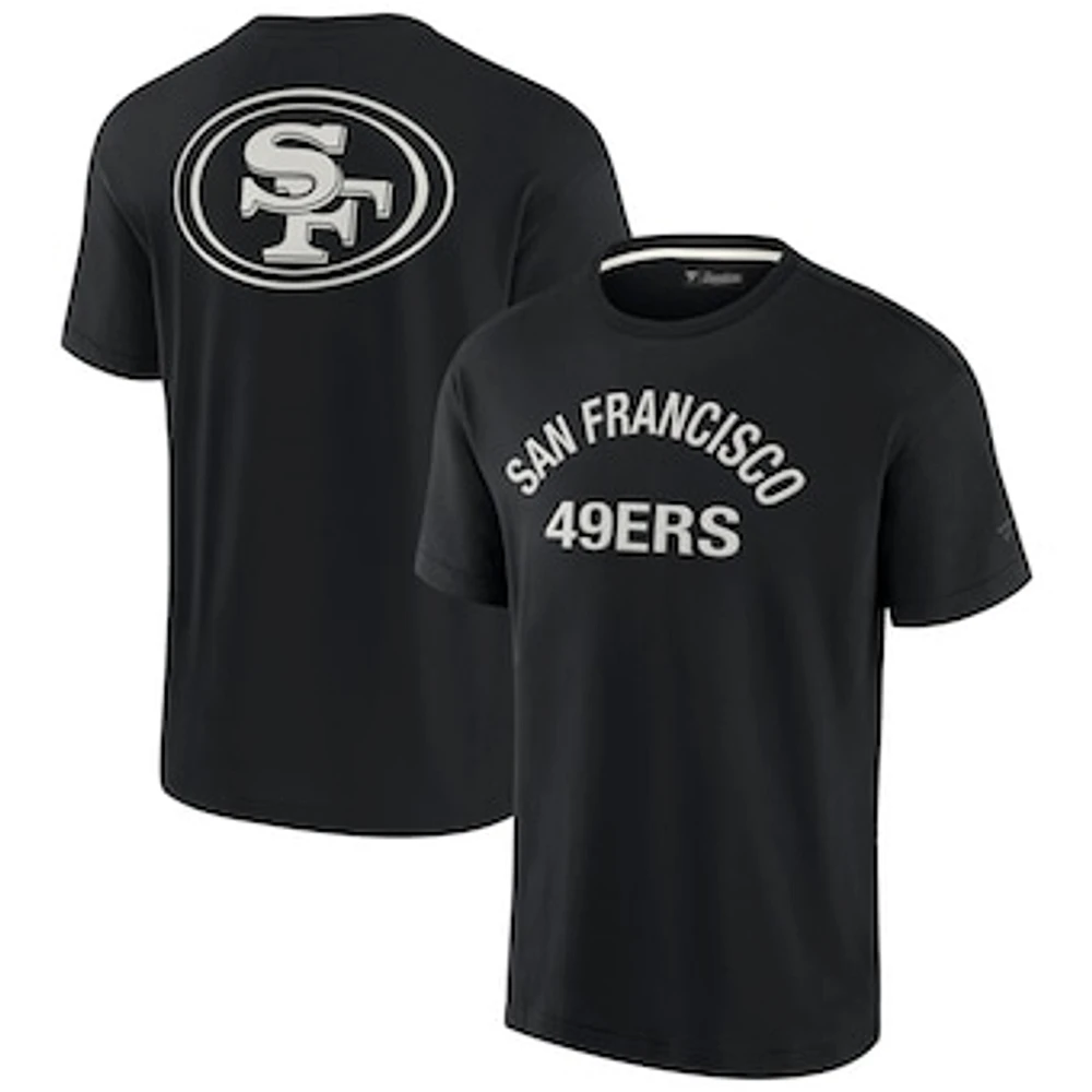 Unisex Black San Francisco 49ers Elements Super Soft Short Sleeve T-Shirt