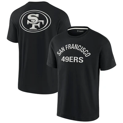 Unisex Black San Francisco 49ers Elements Super Soft Short Sleeve T-Shirt