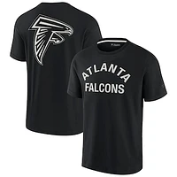 Unisex Fanatics Black Atlanta Falcons Elements Super Soft Short Sleeve T-Shirt