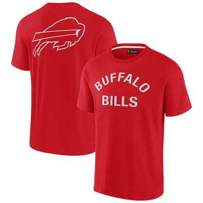 Unisex Fanatics Red Buffalo Bills Elements Super Soft Short Sleeve T-Shirt