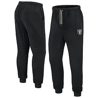 Unisex Fanatics Black Las Vegas Raiders Elements Super Soft Fleece Jogger