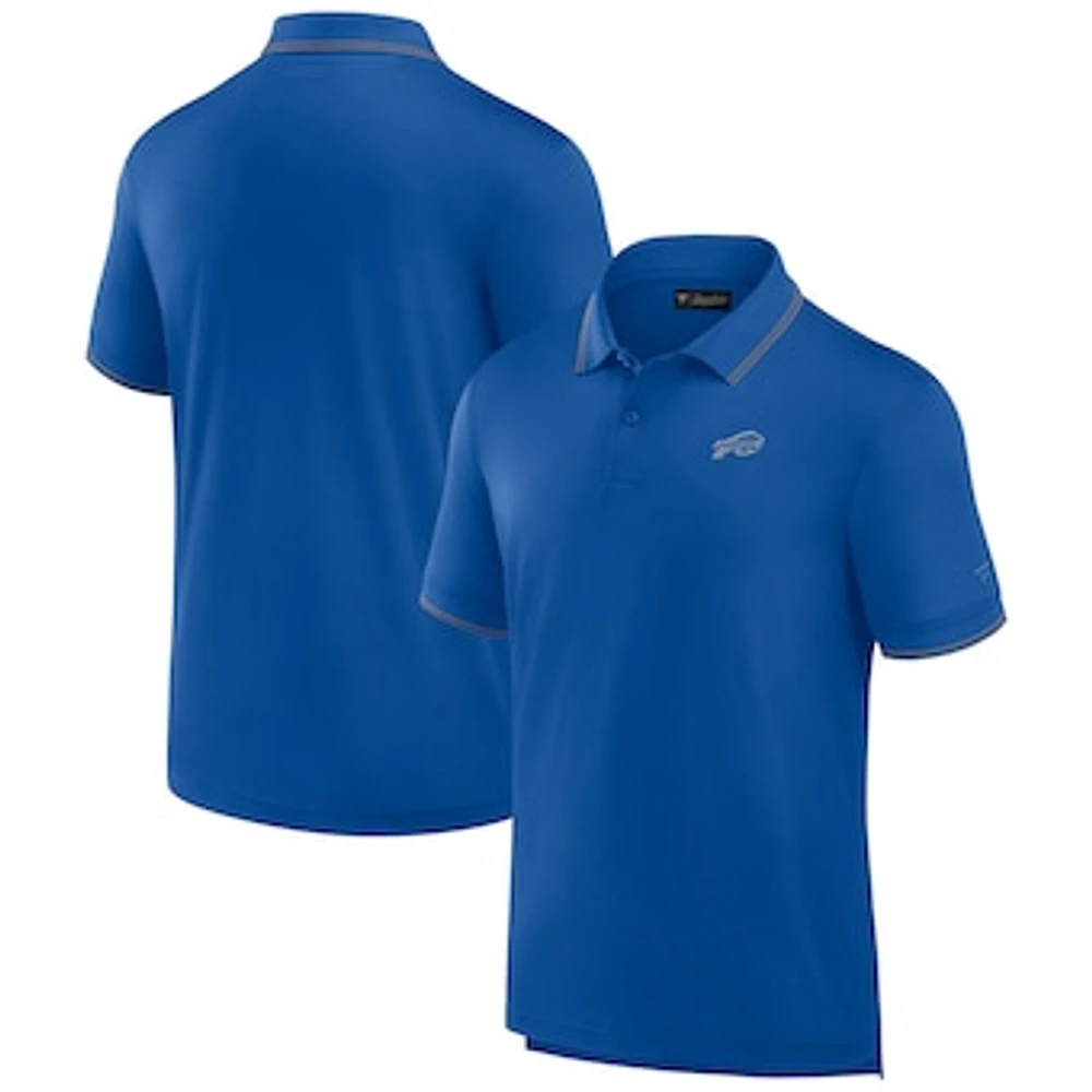 Men's Fanatics Royal Buffalo Bills Pique Polo Shirt