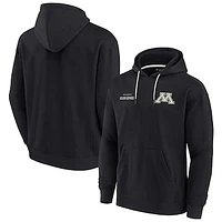 Unisex Fanatics Black Minnesota Golden Gophers Elements Super Soft Fleece Pullover Hoodie