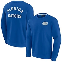 Unisex Fanatics Royal Florida Gators Super Soft Pullover Crew Sweatshirt