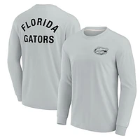 Unisex Fanatics Gray Florida Gators Elements Super Soft Long Sleeve T-Shirt