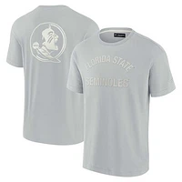 Unisex Fanatics Gray Florida State Seminoles Elements Super Soft Short Sleeve T-Shirt