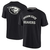 Unisex Fanatics Black Oregon State Beavers Elements Super Soft Short Sleeve T-Shirt