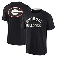 Unisex Fanatics Black Georgia Bulldogs Elements Super Soft Short Sleeve T-Shirt